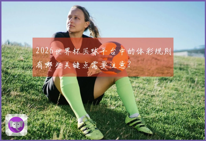 2026世界杯买球平台中的体彩规则有哪些关键点需要注意？
