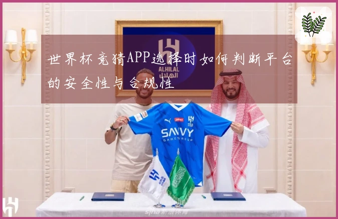 世界杯竞猜APP选择时如何判断平台的安全性与合规性