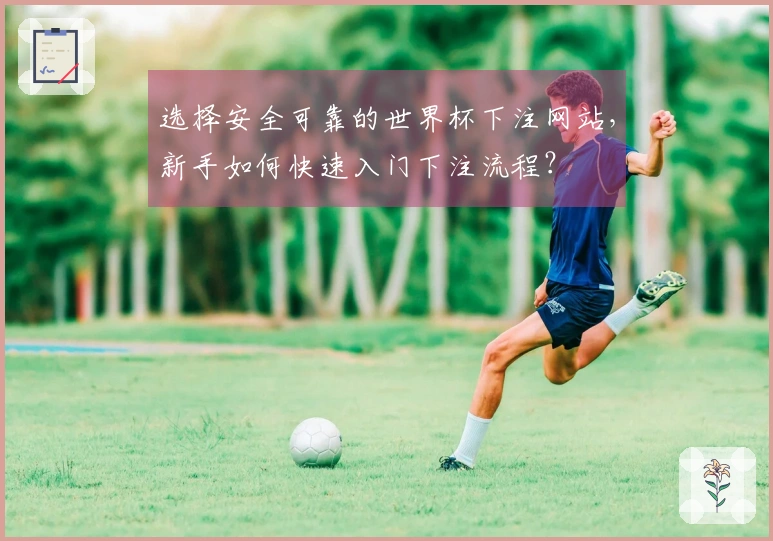 选择安全可靠的世界杯下注网站，新手如何快速入门下注流程？